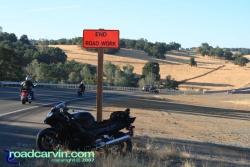 Friday Photo - End Road Work